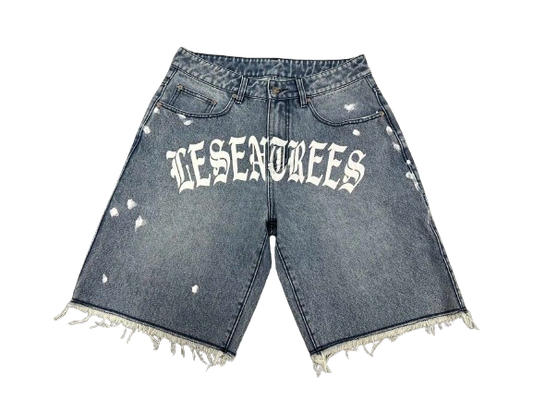Les Entrees® Vintage Denim Shorts